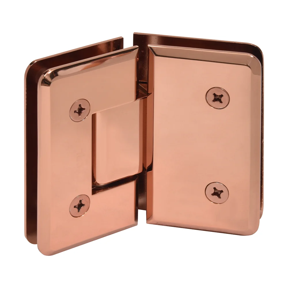 Glass to Glass Shower Door Hinge 135°: Cologne 045, Rose Gold – CRL C0L045RG, photo 2