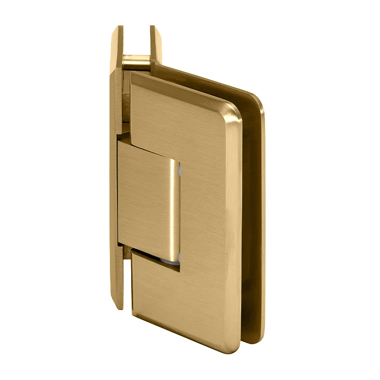Glass to Glass Shower Door Hinge 135°: Cologne 045, Satin Brass – CRL C0L045SB