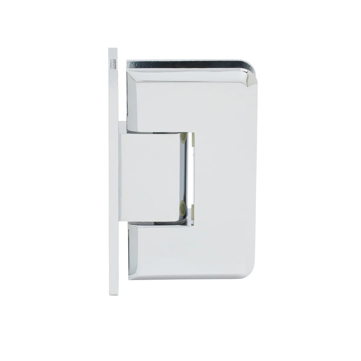 CRL C0L067CH Shower Door Hinge – Cologne 067 Positive Close, H Back Plate