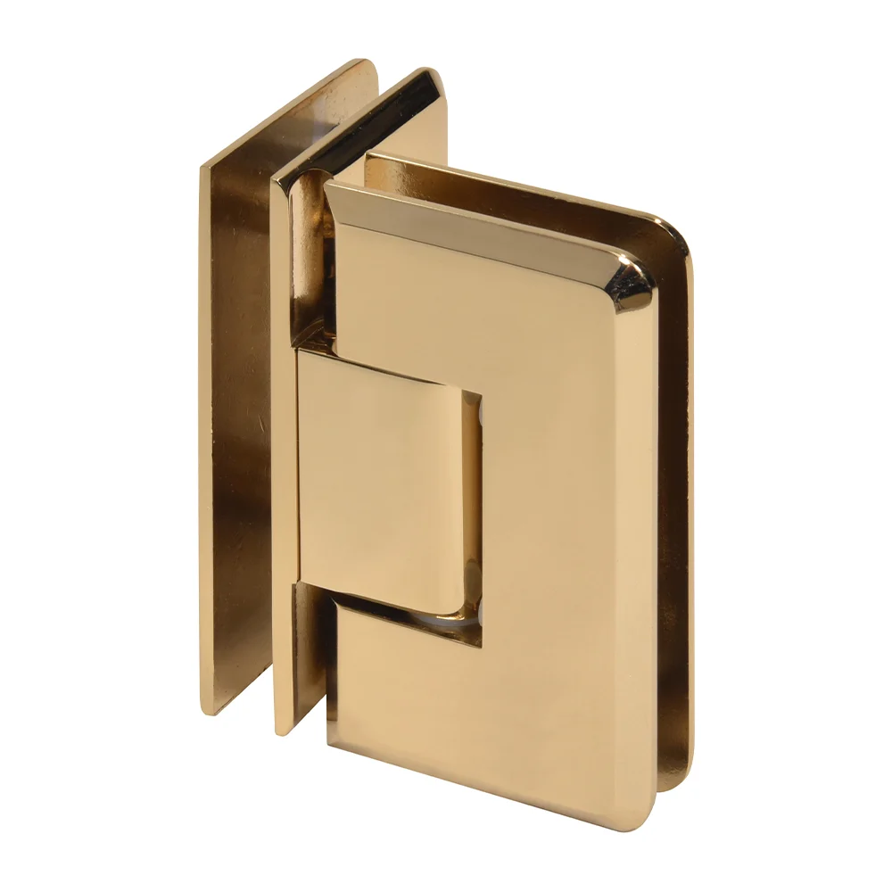 Glass to Glass Shower Door Hinge 90°: Cologne 092, French Gold – CRL C0L092FG