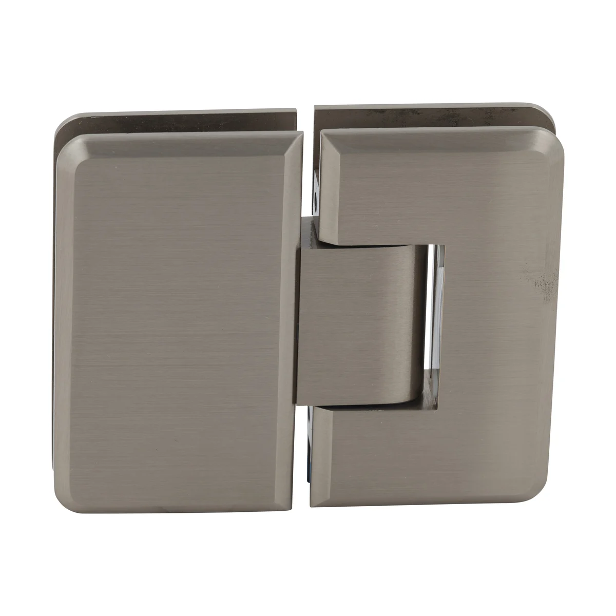 Glass to Glass Shower Door Hinge 180°: Cologne 180, Brushed Bronze – CRL C0L180BBRZ, photo 3