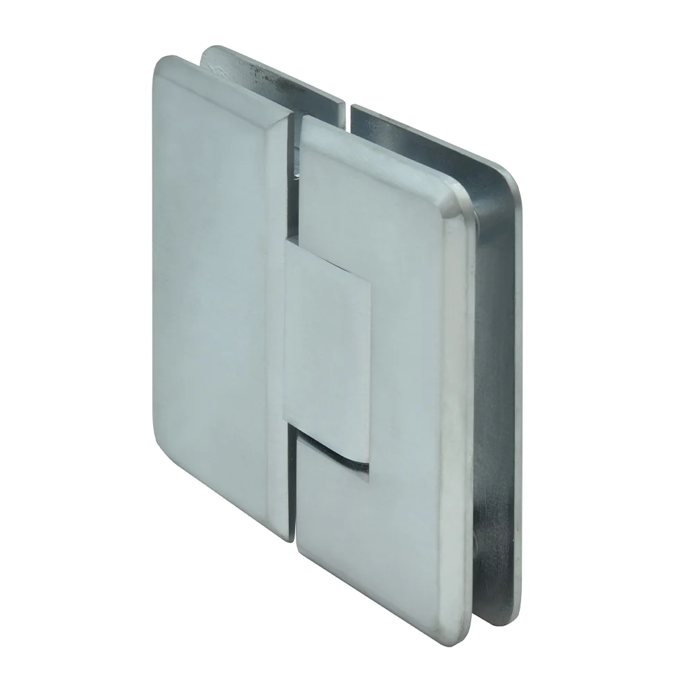 Glass to Glass Shower Door Hinge 180°: Cologne 180, Brushed Chrome – CRL C0L180BCH