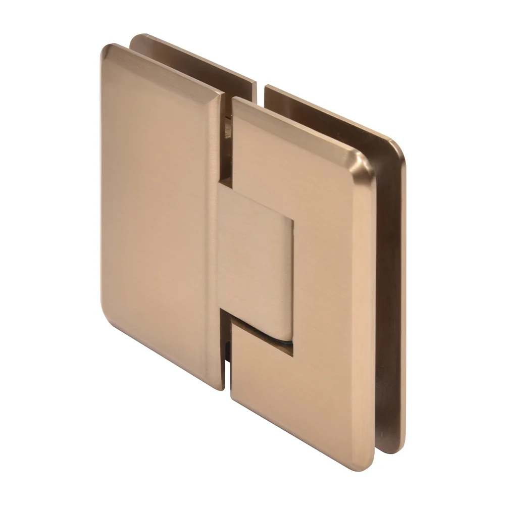 Glass to Glass Shower Door Hinge 180°: Cologne 180, Dark Brushed Bronze – CRL C0L180DBBZ