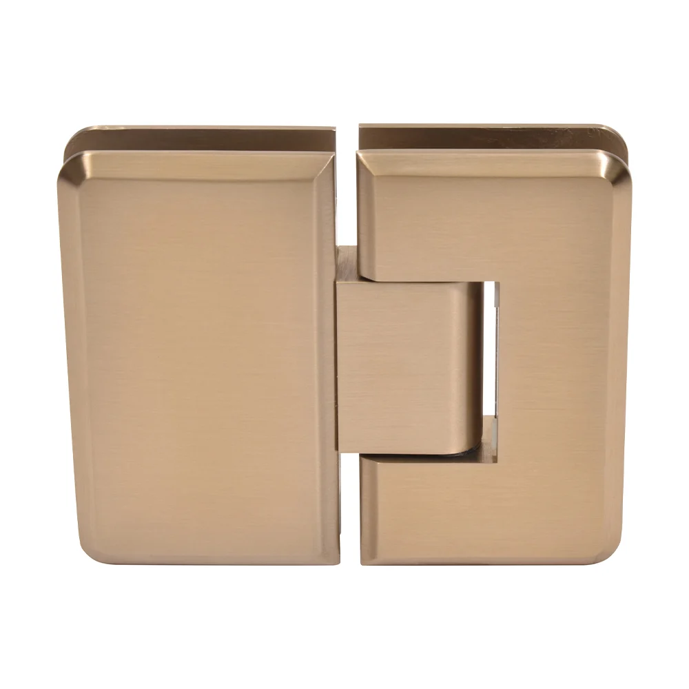 Glass to Glass Shower Door Hinge 180°: Cologne 180, Dark Brushed Bronze – CRL C0L180DBBZ, photo 2