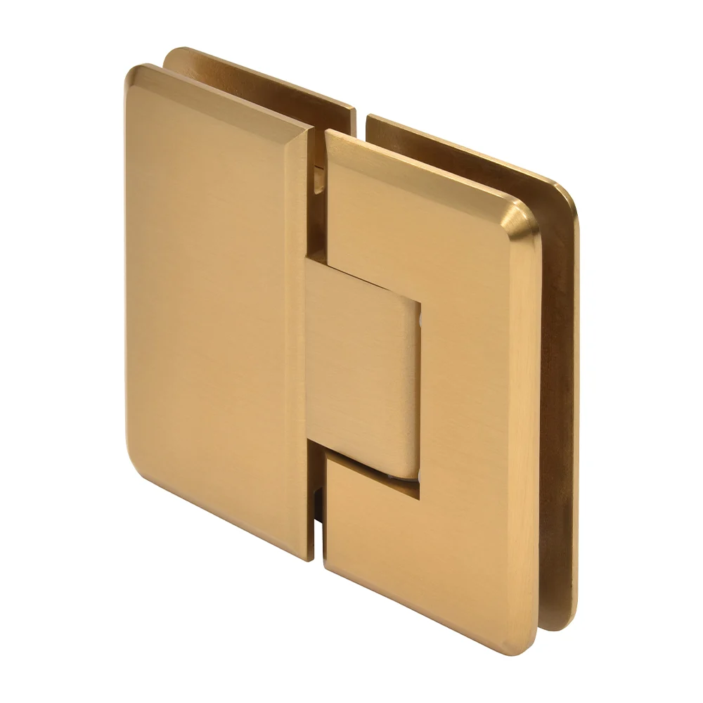 Glass to Glass Shower Door Hinge 180°: Cologne 180, Modern Gold – CRL C0L180MG