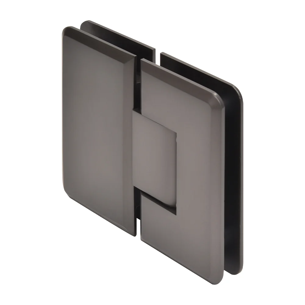Glass to Glass Shower Door Hinge 180°: Cologne 180, Matte Gun Metal – CRL C0L180MGM