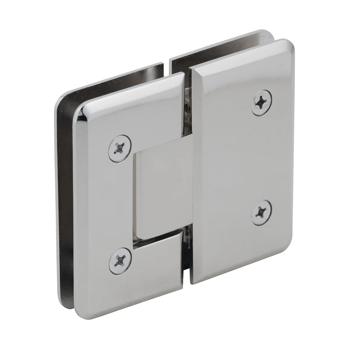 Glass to Glass Shower Door Hinge 180°: Cologne 180, Polished Nickel – CRL C0L180PN, photo 3