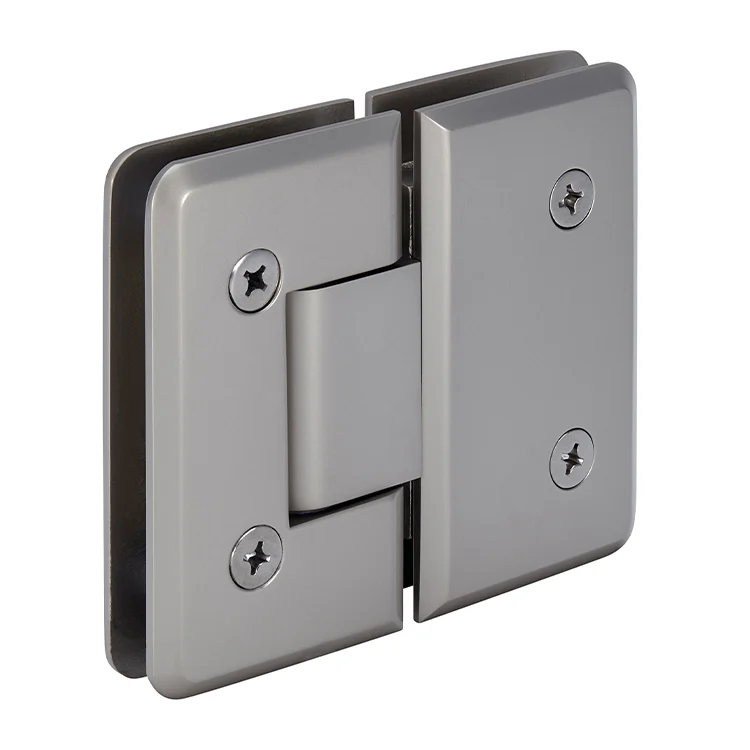 Glass to Glass Shower Door Hinge 180°: Cologne 180, Satin Nickel – CRL C0L180SN, photo 3