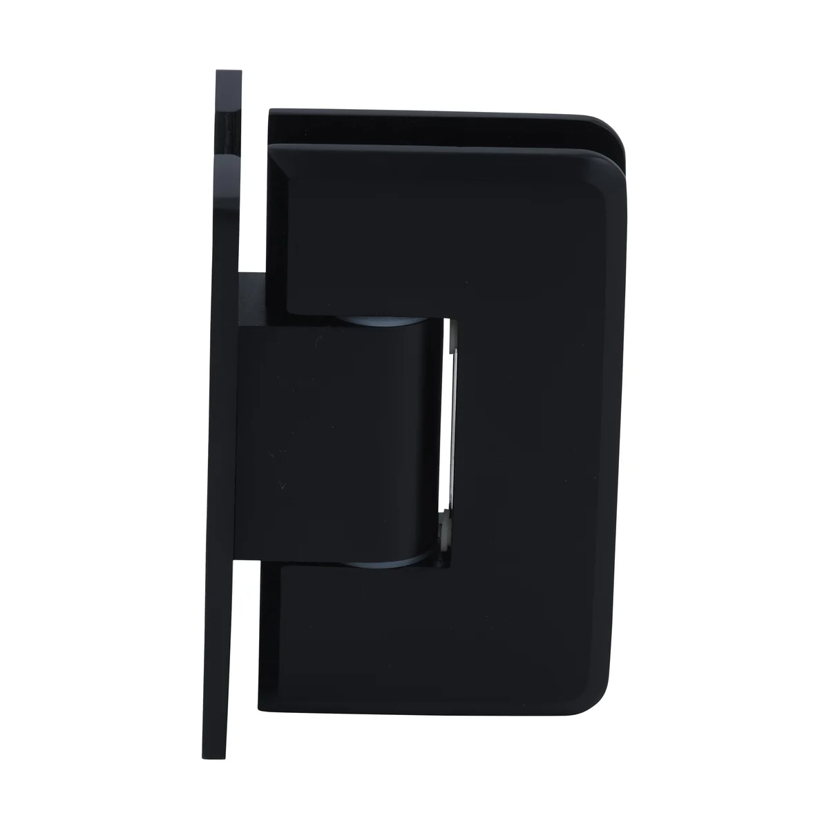 Shower Door Hinge: Cologne 337 Adjustable Wall Mount, H Back Plate, Oil Rubbed Bronze – CRL C0L3370RB