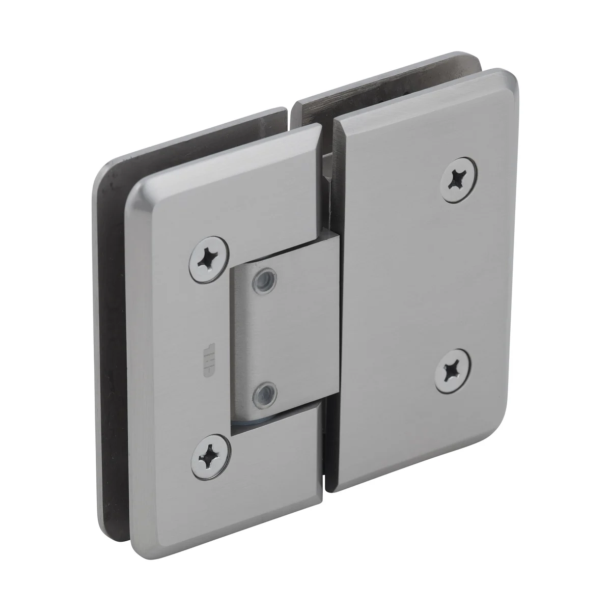 Glass to Glass Shower Door Hinge 180°: Cologne 380 Adjustable, Brushed Nickel – CRL C0L380BN, photo 3
