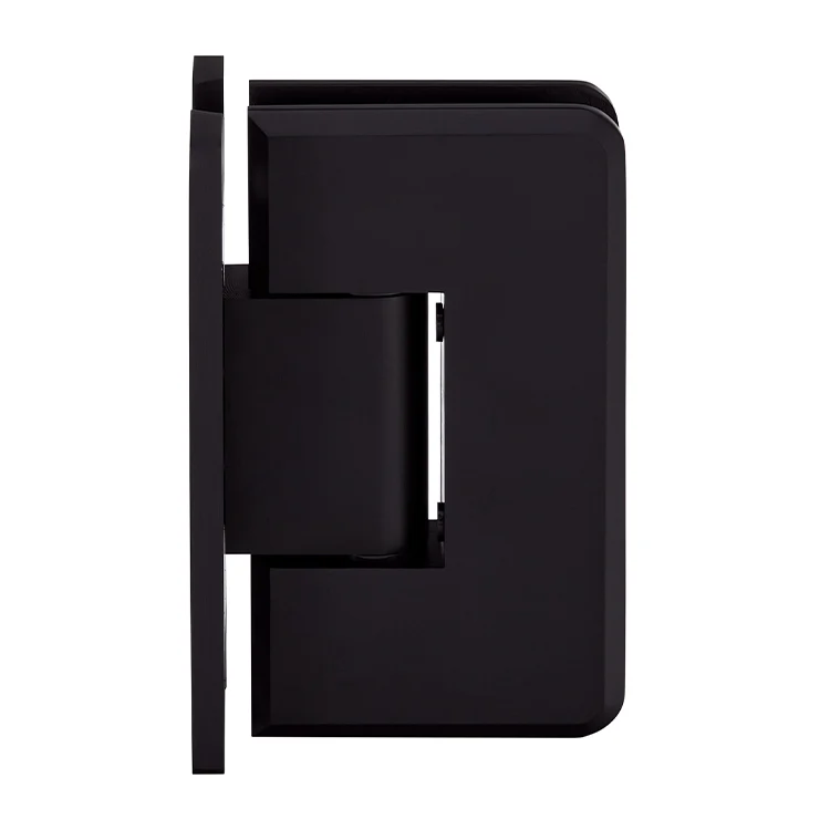 Shower Door Hinge: Cologne 537 5° Pre-Set Wall Mount, H Back Plate, Oil Rubbed Bronze – CRL C0L5370RB