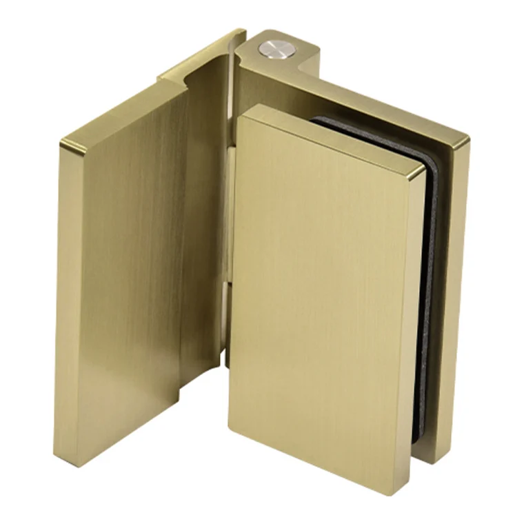 Shower Door Hinge: Como 044 Outswing Wall Mount, Offset Back Plate, Brushed Bronze – CRL C0M044BBRZ, photo 2