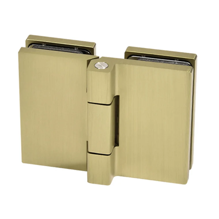 Glass to Glass Shower Door Hinge 180°: Como 180, Brushed Bronze – CRL C0M180BBRZ