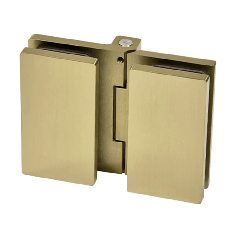 Glass to Glass Shower Door Hinge 180°: Como 180, Brushed Bronze – CRL C0M180BBRZ, photo 2