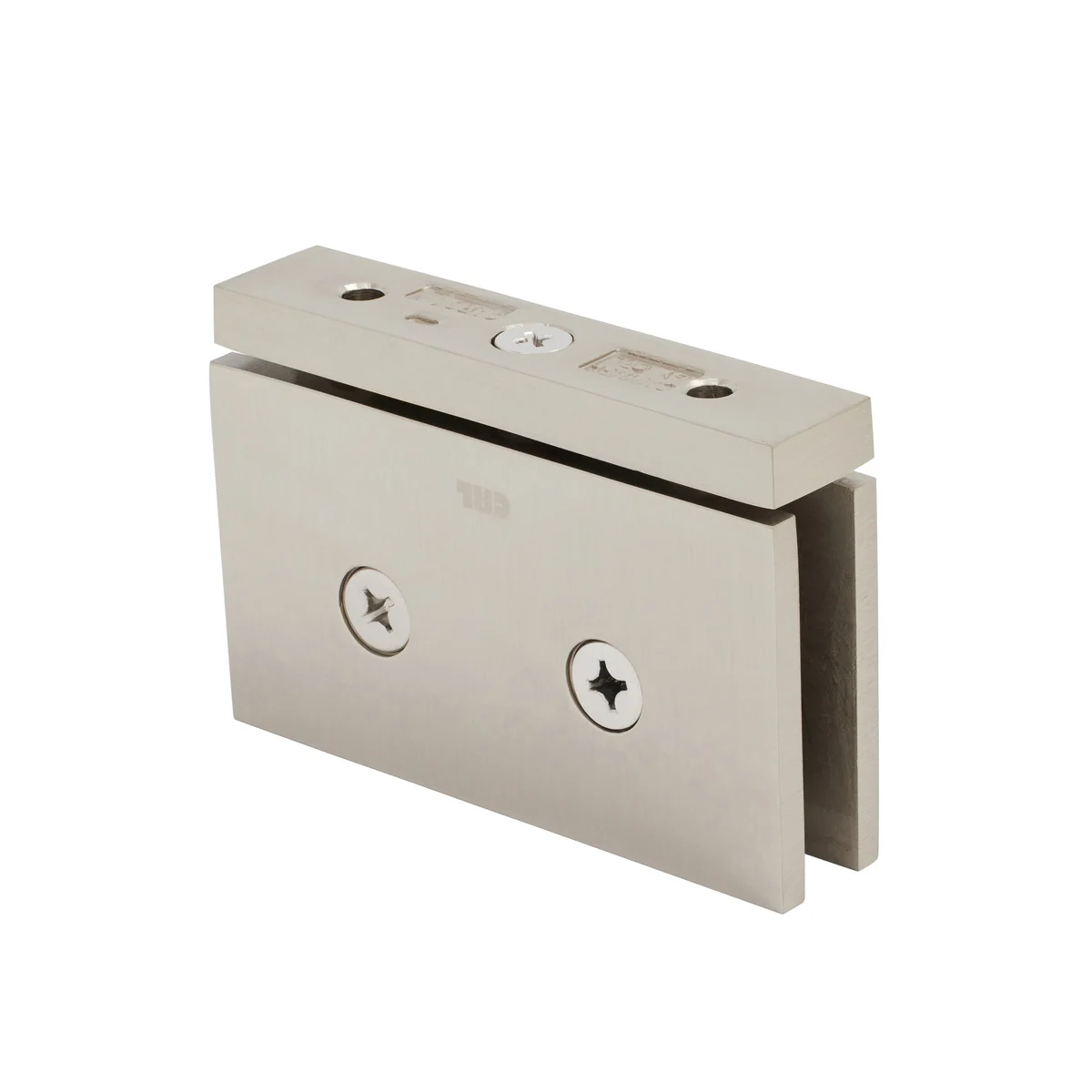 Pivot Shower Door Hinge: Cardiff Top or Bottom Mount, Brushed Nickel – CRL CAR01BN