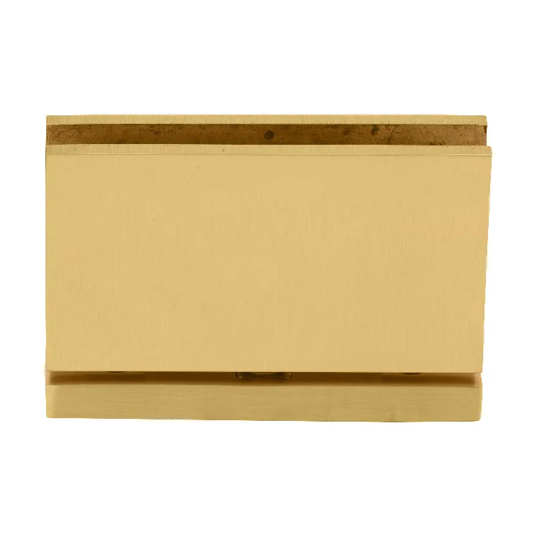 Pivot Shower Door Hinge: Cardiff Top or Bottom Mount, Satin Brass – CRL CAR01SB