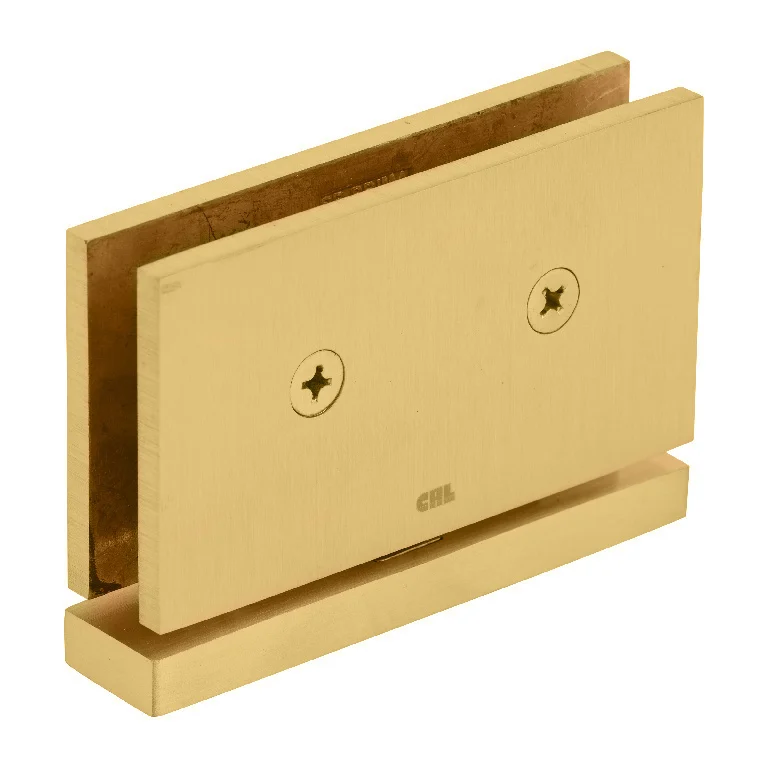 Pivot Shower Door Hinge: Cardiff Top or Bottom Mount, Satin Brass – CRL CAR01SB, photo 3