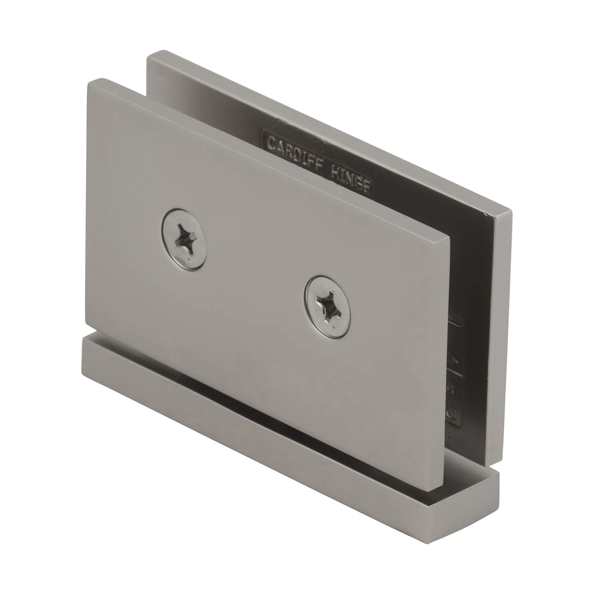 Pivot Shower Door Hinge: Cardiff Top or Bottom Mount, Satin Nickel – CRL CAR01SN, photo 3