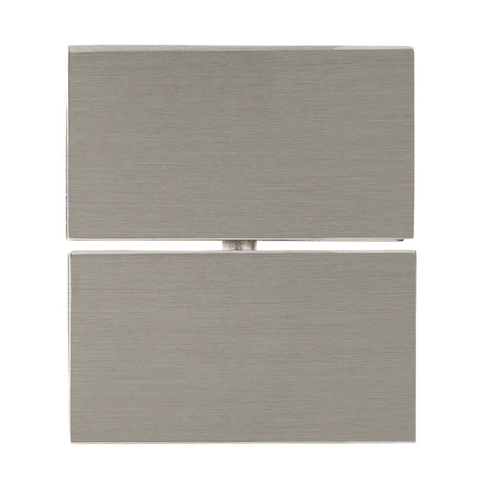 Pivot Shower Door Hinge: Cardiff Glass to Glass Mount, Brushed Nickel – CRL CAR02BN