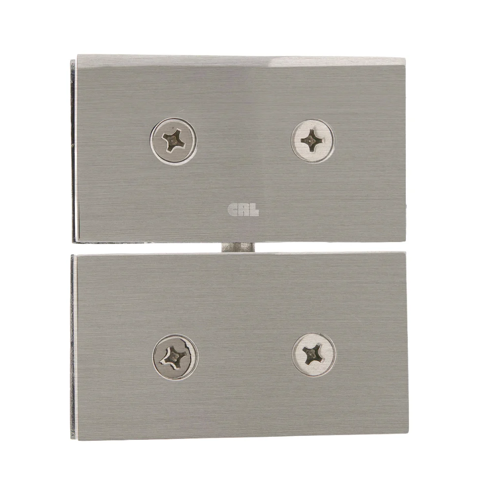 Pivot Shower Door Hinge: Cardiff Glass to Glass Mount, Brushed Nickel – CRL CAR02BN, photo 3