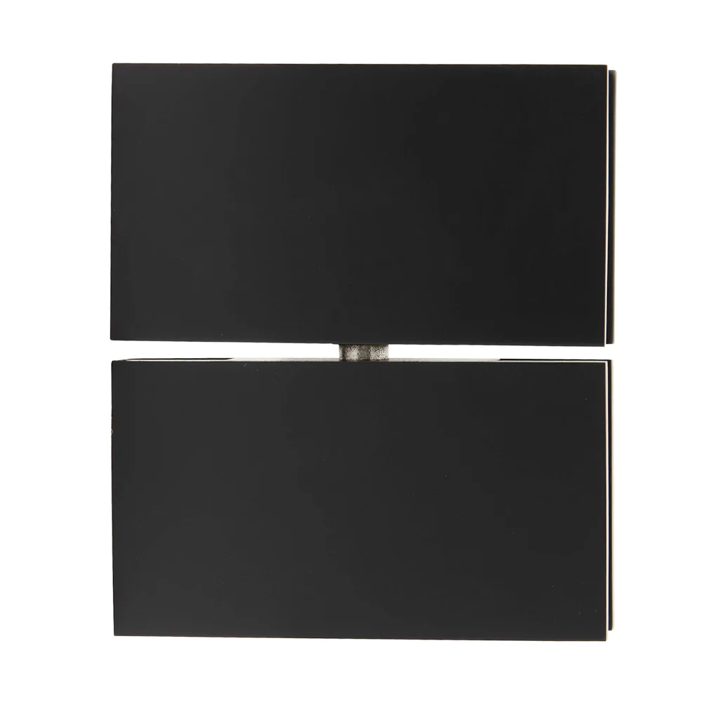 Pivot Shower Door Hinge: Cardiff Glass to Glass Mount, Matte Black – CRL CAR02MBL