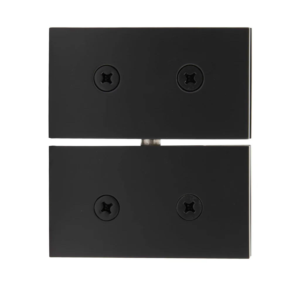 Pivot Shower Door Hinge: Cardiff Glass to Glass Mount, Matte Black – CRL CAR02MBL, photo 3