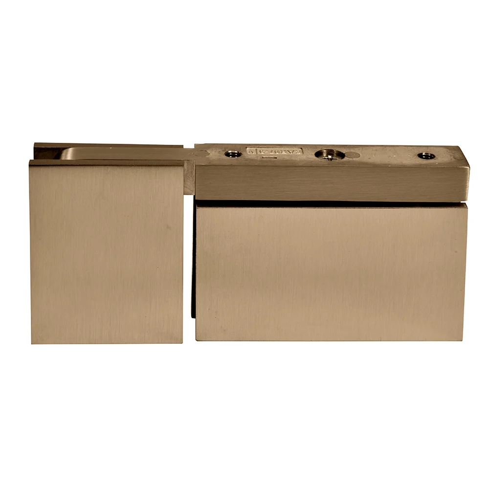 Pivot Shower Door Hinge: Cardiff Top or Bottom Mount with U-Clamp, Brushed Bronze – CRL CAR07BBRZ, photo 3