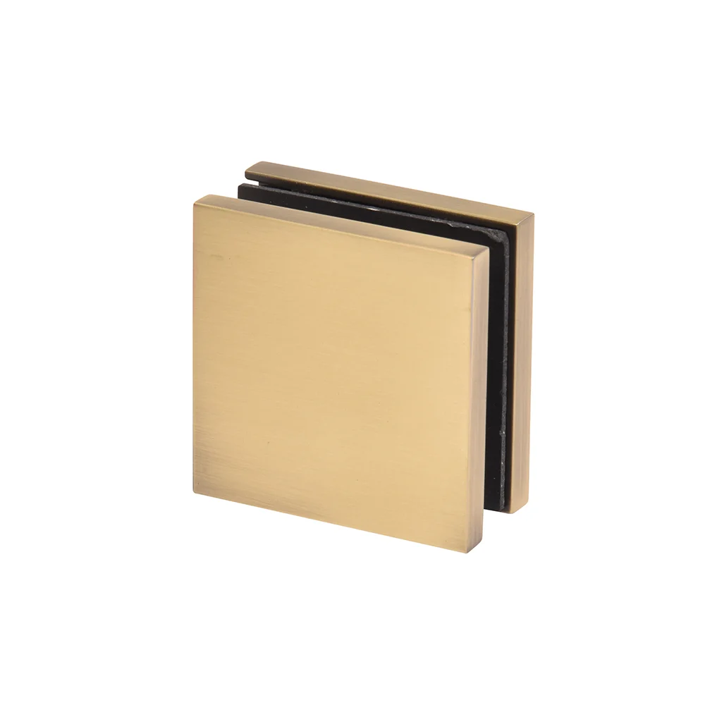 Shower Glass Zero Clamp, Brushed Bronze – CRL CCS4BBRZ