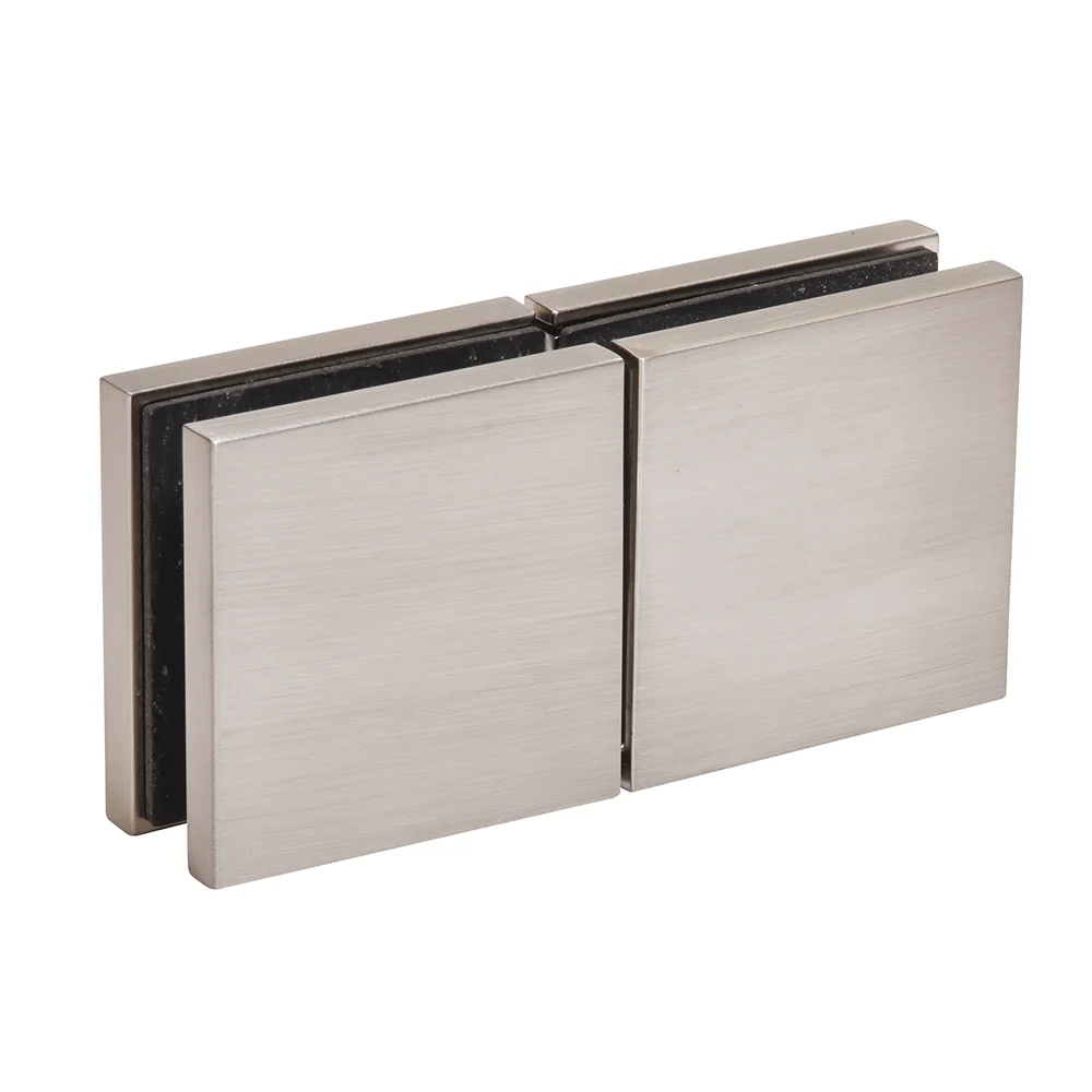 Shower Glass Zero Clamp, Brushed Nickel – CRL CCS4BN, photo 5