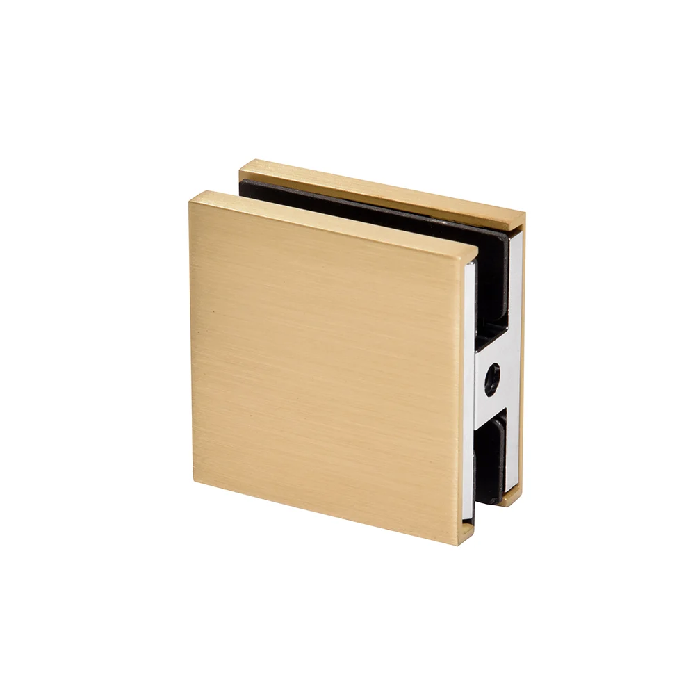 Shower Glass Zero Clamp, Satin Brass – CRL CCS4SB, photo 2