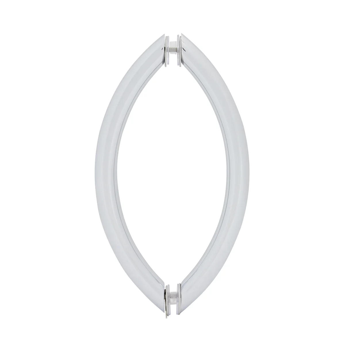 CRL CSH8X8CH 8" Crescent Back-to-Back Pull Handle