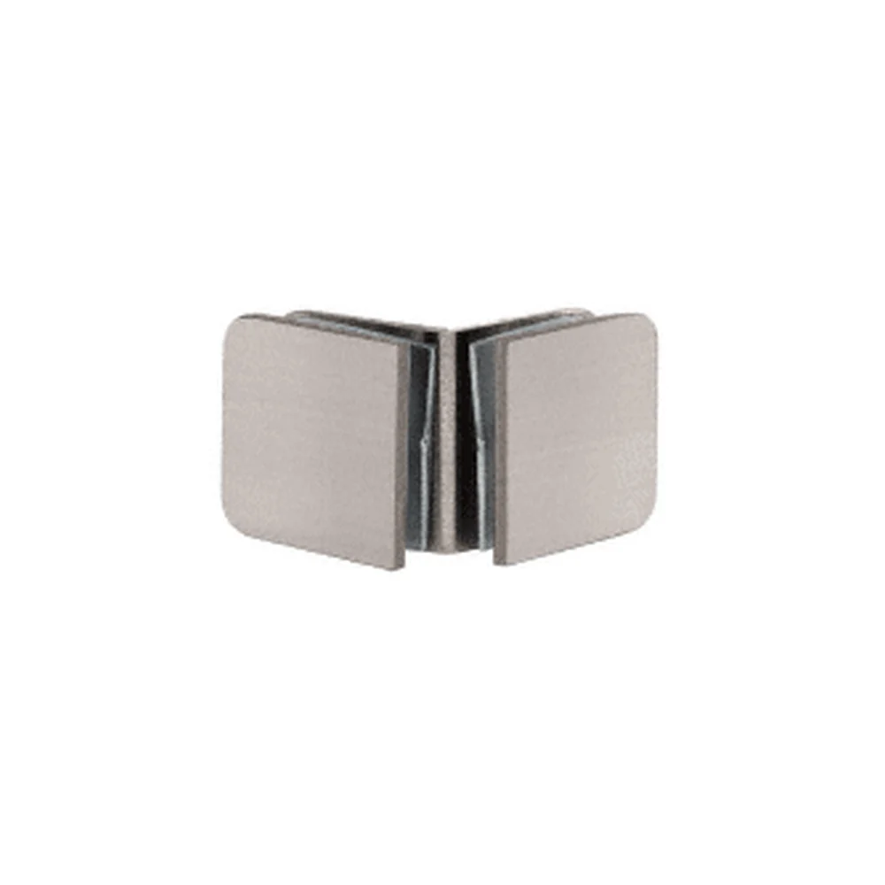 Shower Glass Traditional 90° Glass-to-Glass Clamp, Brushed Nickel – CRL GCB90BN