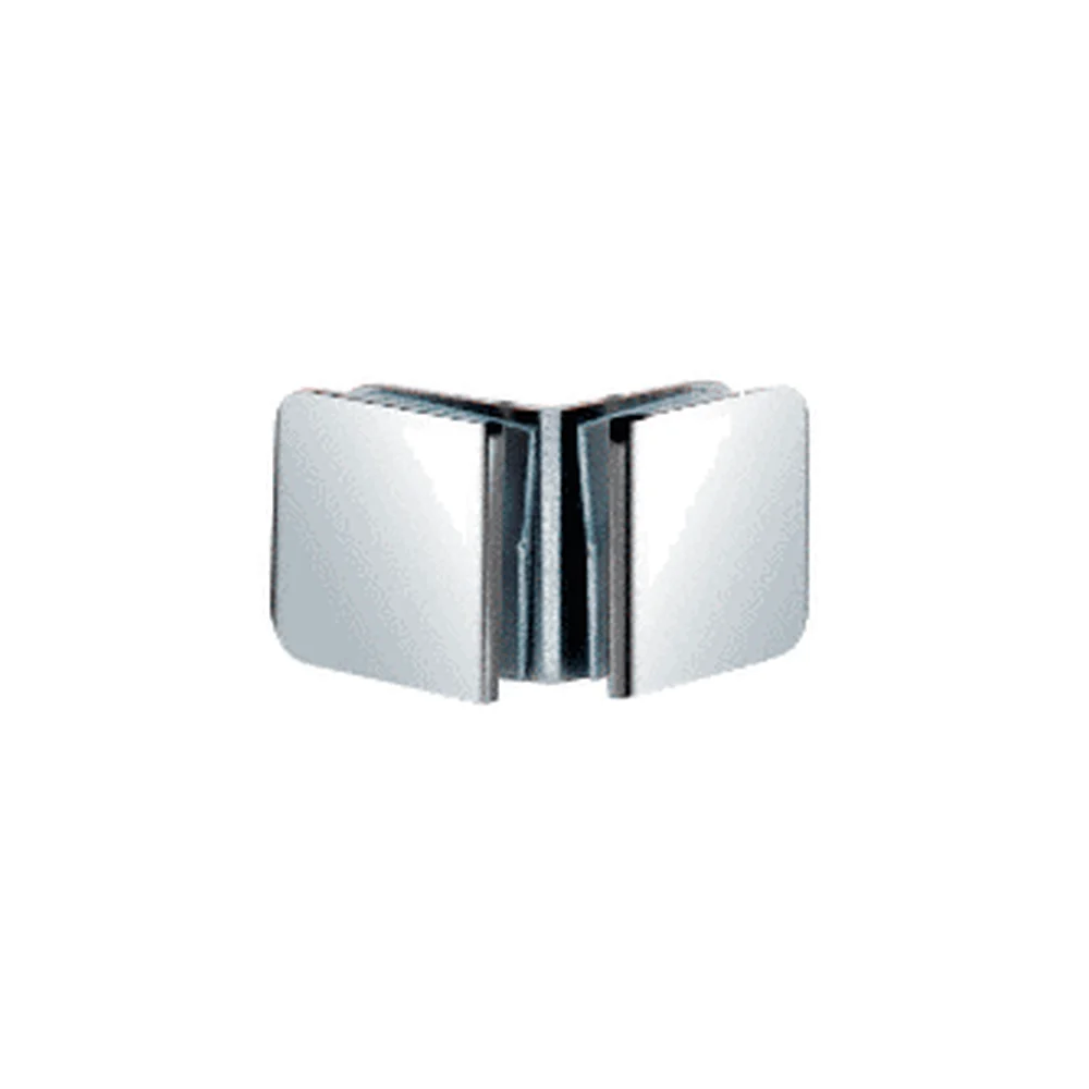 CRL Traditional 90° Glass-to-Glass Clamp, Polished Chrome