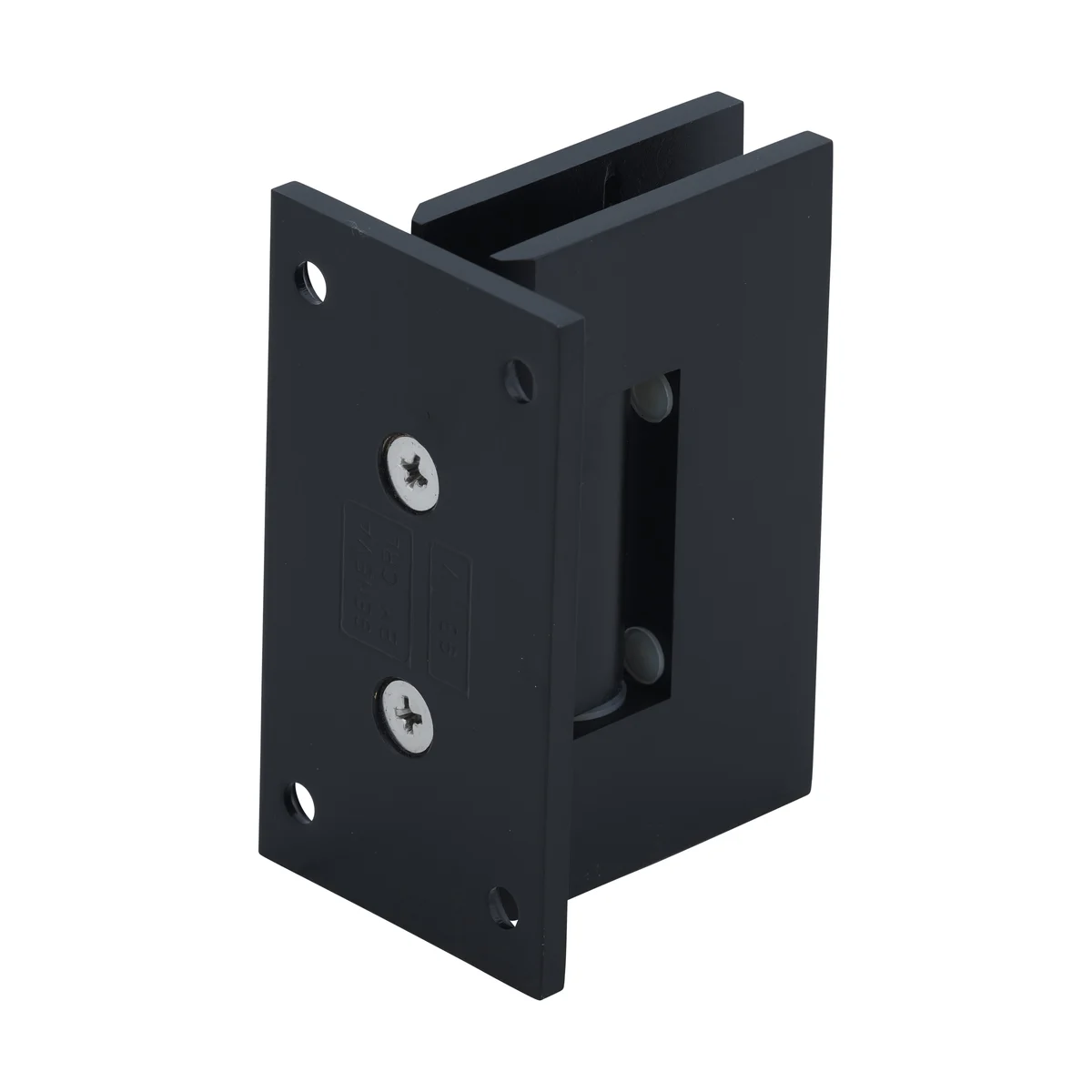 Shower Door Hinge: Geneva 037 Wall Mount, Full Back Plate, Oil Rubbed Bronze – CRL GEN0370RB, photo 3