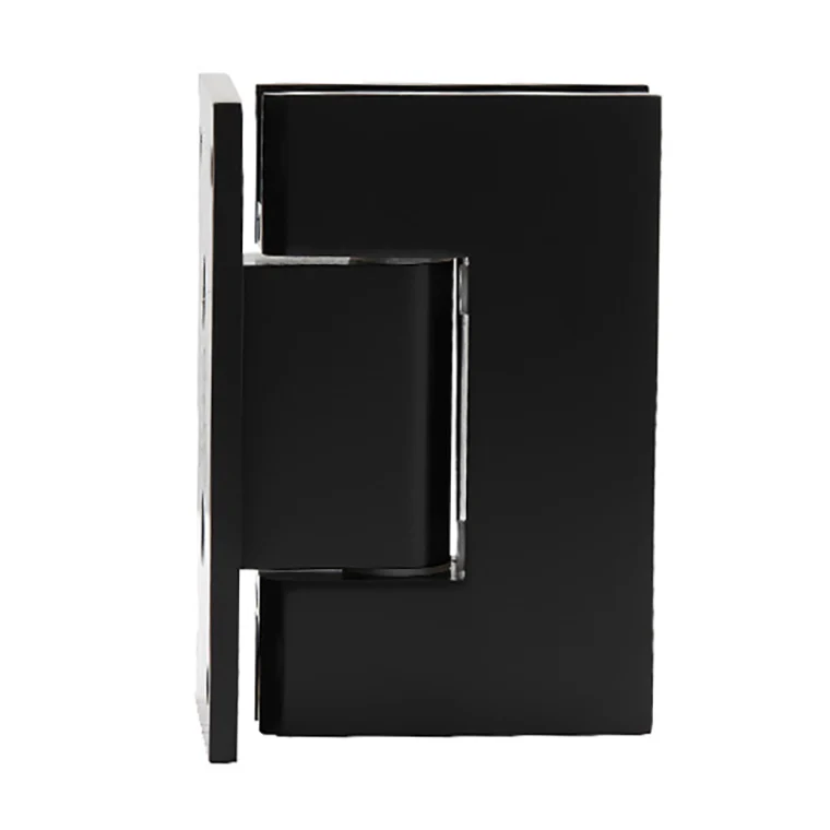 Shower Door Hinge: Geneva 037 Wall Mount, Full Back Plate, Matte Black – CRL GEN037MBL