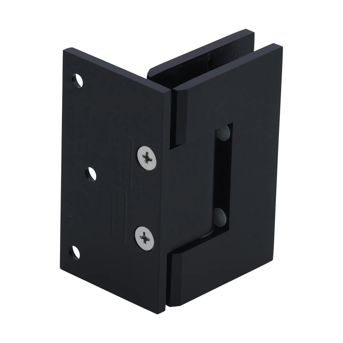 Shower Door Hinge: Geneva 044 Wall Mount, Offset Back Plate, Oil Rubbed Bronze – CRL GEN0440RB, photo 3
