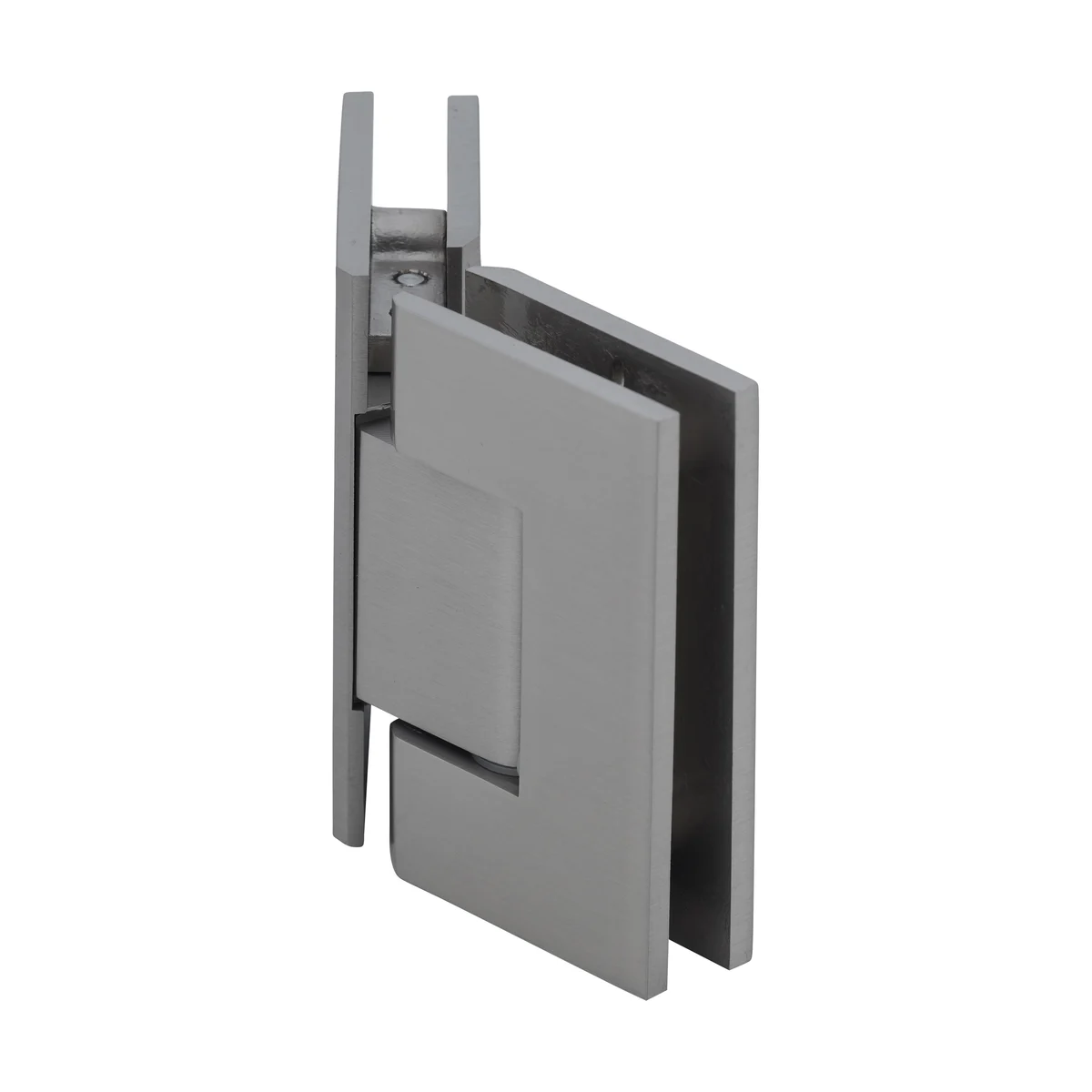 Glass to Glass Shower Door Hinge 135°: Geneva 045, Brushed Nickel – CRL GEN045BN