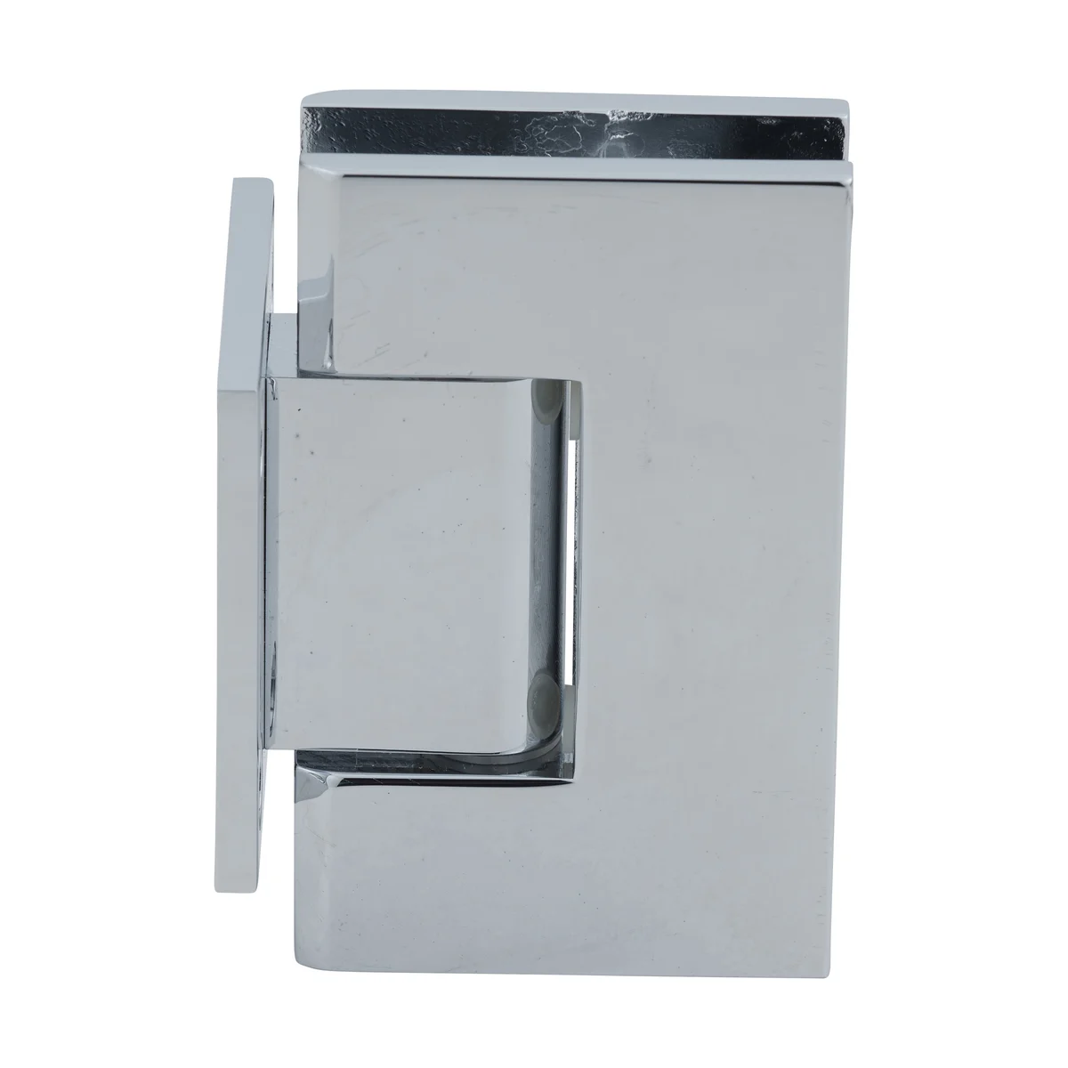 CRL GEN074CH Shower Door Hinge – Geneva 074 Wall Mount, Short Back Plate