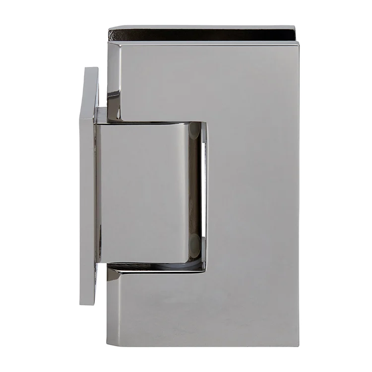 Shower Door Hinge: Geneva 074 Wall Mount, Short Back Plate, Polished Nickel – CRL GEN074PN