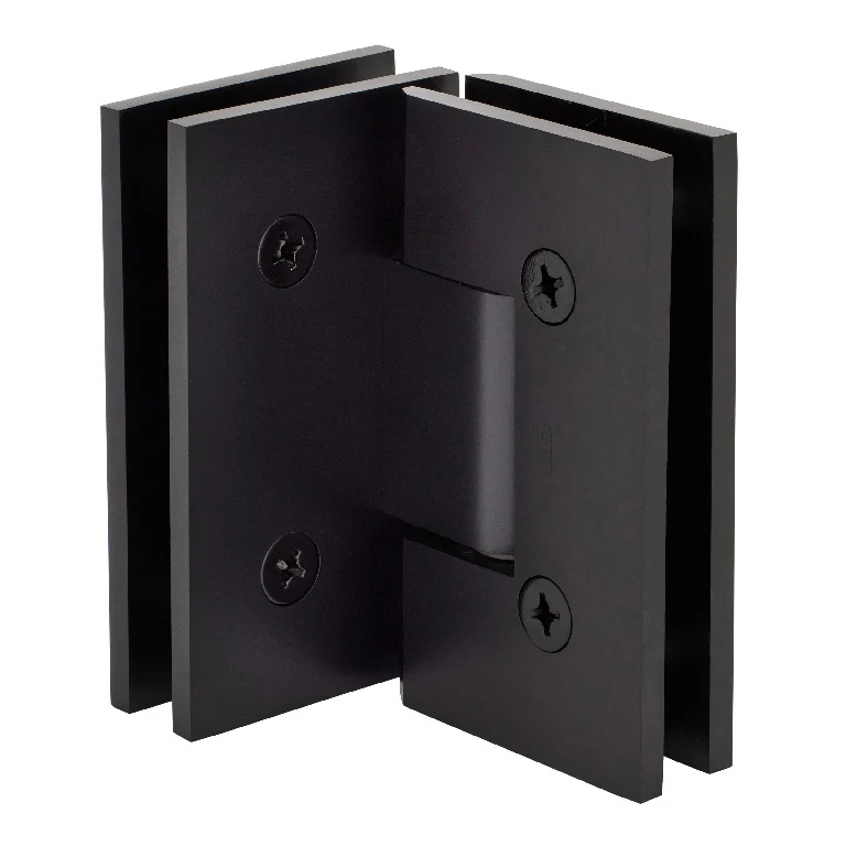 Glass to Glass Shower Door Hinge 90°: Geneva 092, Oil Rubbed Bronze – CRL GEN0920RB, photo 3