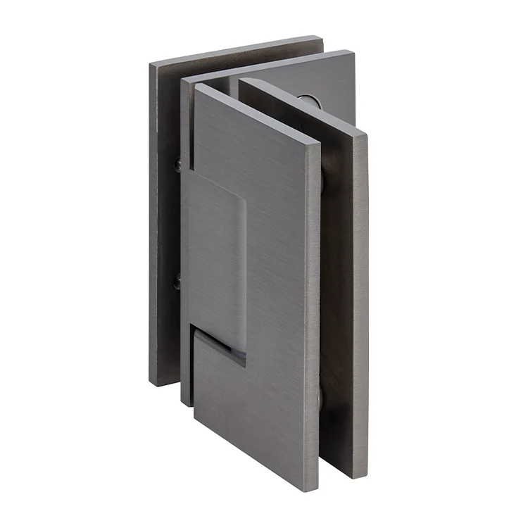 Glass to Glass Shower Door Hinge 90°: Geneva 092, Brushed Nickel – CRL GEN092BN