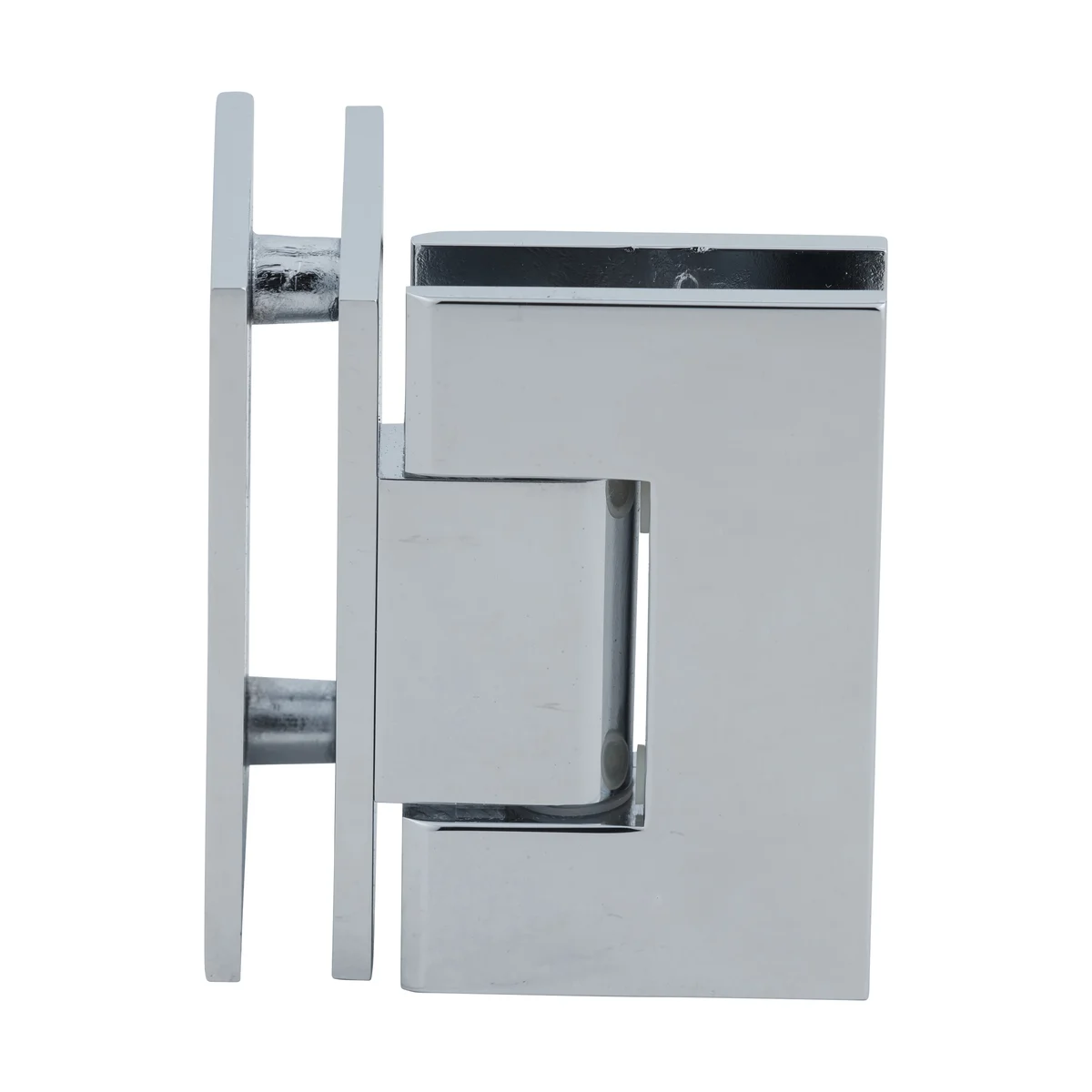 CRL Glass to Glass Shower Door Hinge 90° – Geneva 092, Polished Chrome