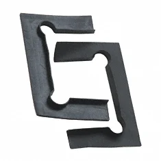 CRL Shower Door Hinge Gaskets – Geneva, 2.5 mm for 5/16" Glass, Black