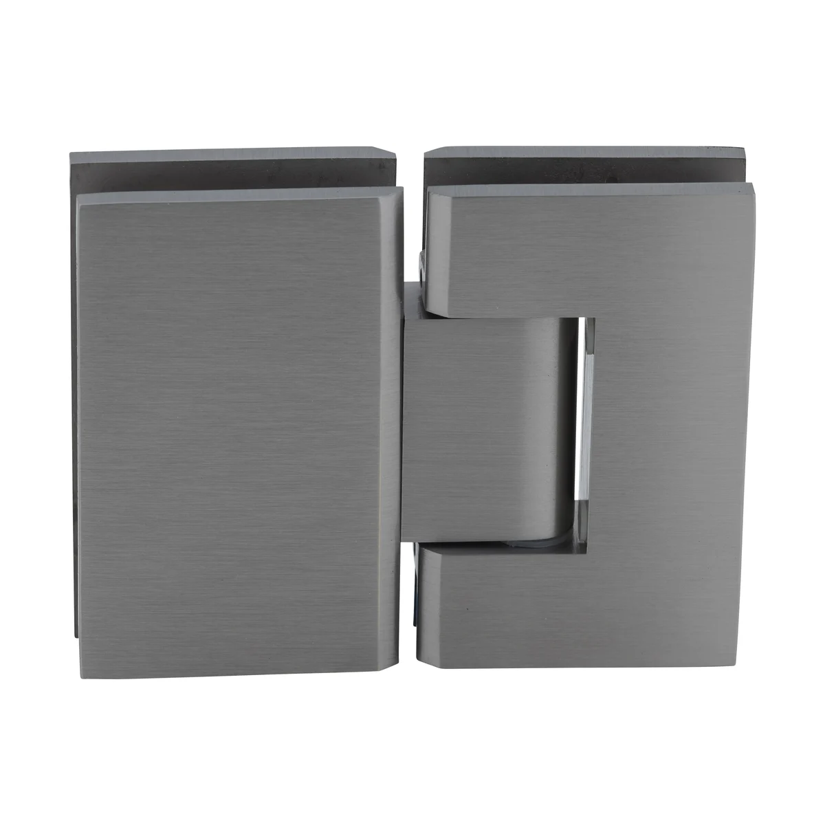 Glass to Glass Shower Door Hinge 180°: Geneva 180, Brushed Nickel – CRL GEN180BN