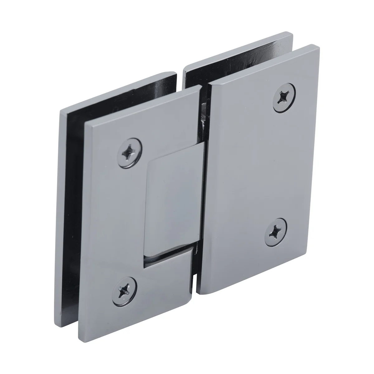 Glass to Glass Shower Door Hinge 180°: Geneva 180, Gun Metal – CRL GEN180GM, photo 3
