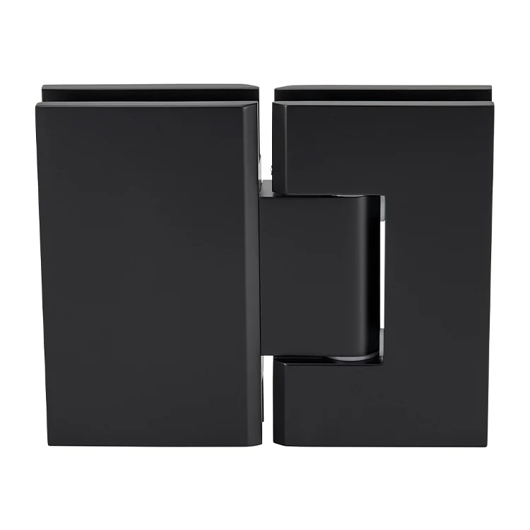 Glass to Glass Shower Door Hinge 180°: Geneva 180, Matte Black – CRL GEN180MBL