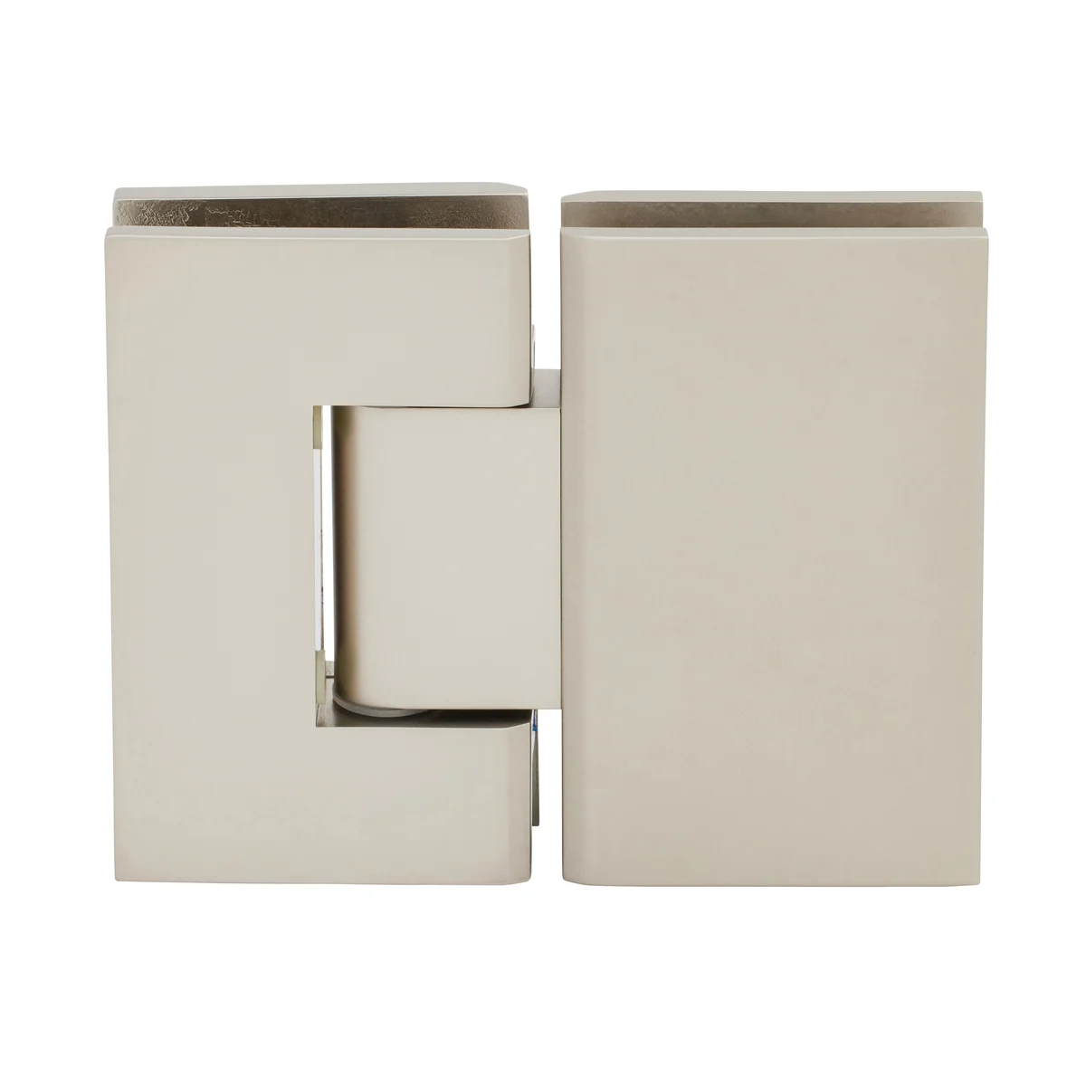 Glass to Glass Shower Door Hinge 180°: Geneva 180, Satin Nickel – CRL GEN180SN