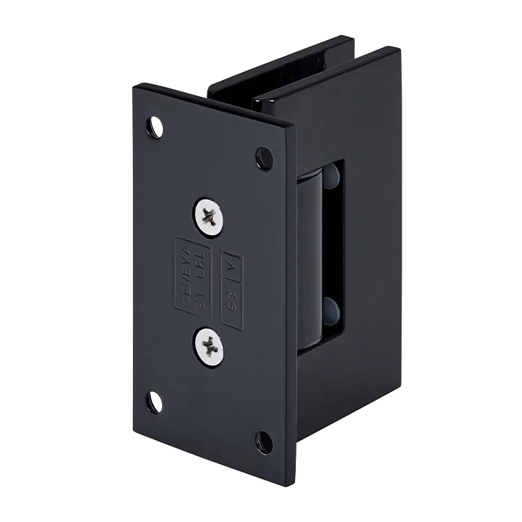 Shower Door Hinge: Geneva 337 Adjustable Wall Mount, Full Back Plate, Oil Rubbed Bronze – CRL GEN3370RB, photo 3
