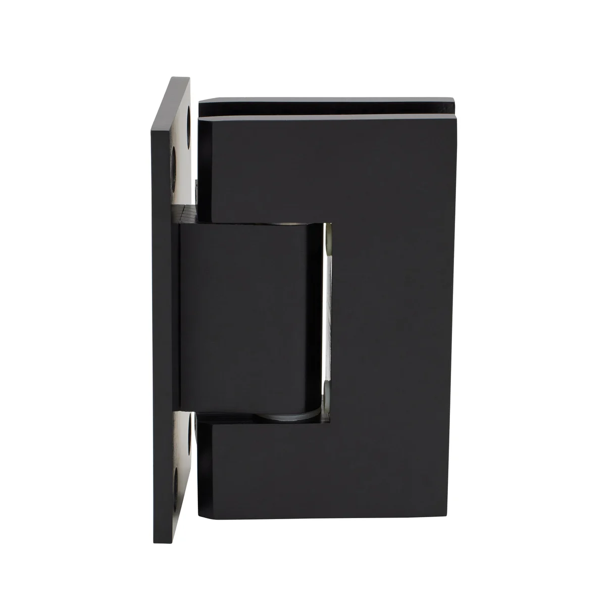 Shower Door Hinge: Geneva 537 5° Pre-Set Wall Mount, Full Back Plate, Oil Rubbed Bronze – CRL GEN5370RB