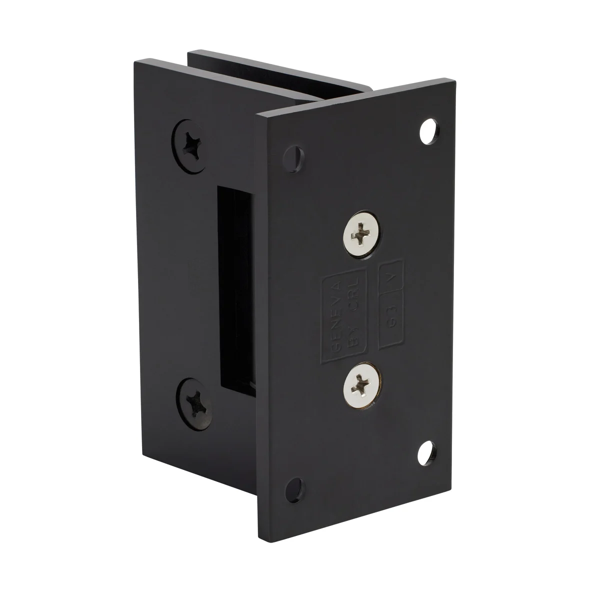 Shower Door Hinge: Geneva 537 5° Pre-Set Wall Mount, Full Back Plate, Oil Rubbed Bronze – CRL GEN5370RB, photo 3